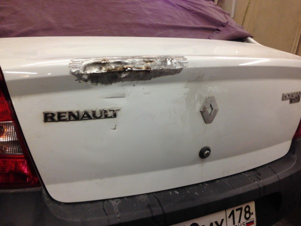 Кузовной ремонт Renault Logan I sedan – 03