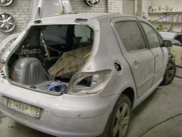 Кузовной ремонт Peugeot 307 2.0 – 09