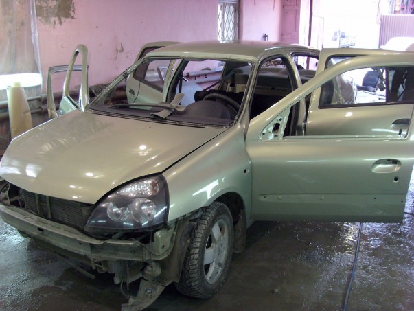 Кузовной ремонт Renault Symbol 2003 – 10