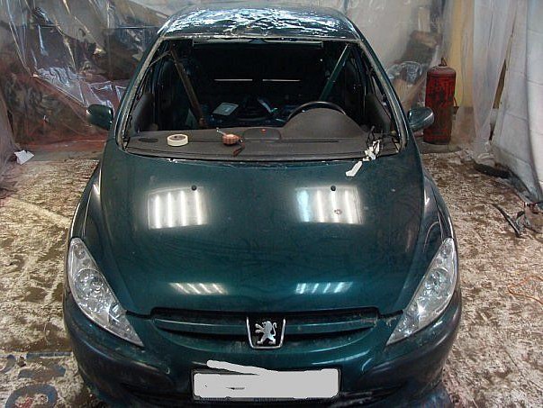 Кузовной ремонт Peugeot 307 2004 – 08