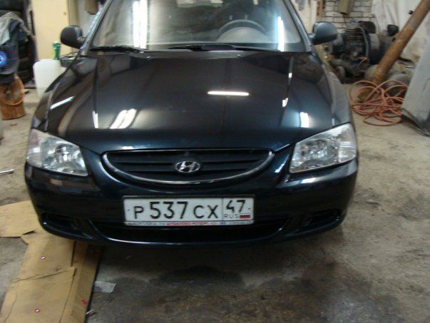 Кузовной ремонт Hyundai Accent 2008 – 06