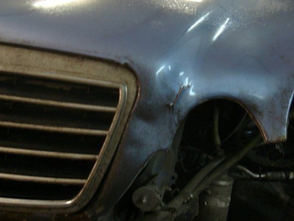 Кузовной ремонт Mercedes Benz CLK 230 – 13