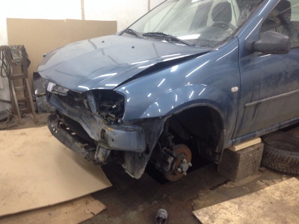 Кузовной ремонт Renault Logan 2010 – 01