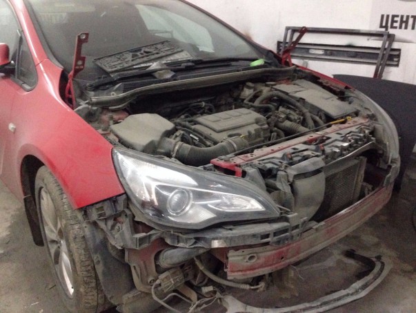 Кузовной ремонт Opel Astra J GTC – 03