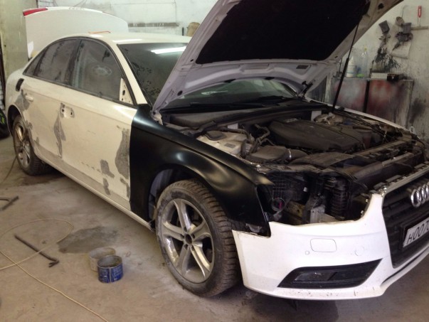Кузовной ремонт Audi A4 (B9) – 07