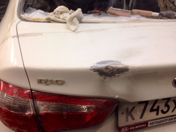 Кузовной ремонт Kia Rio 2012 – 09