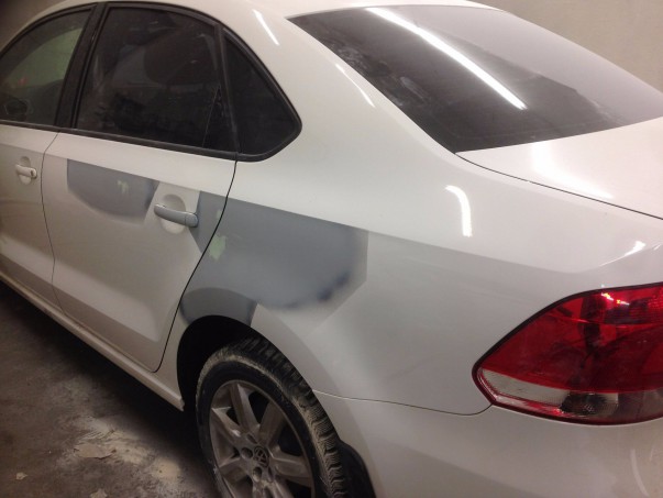 Кузовной ремонт Volkswagen Polo 2014 – 02