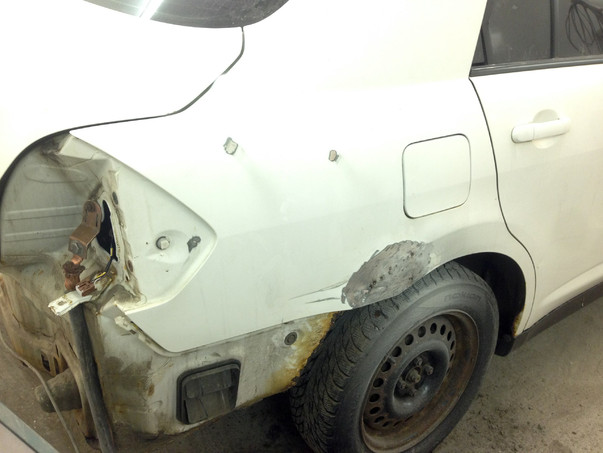 Кузовной ремонт Nissan Tiida 2008 – 18
