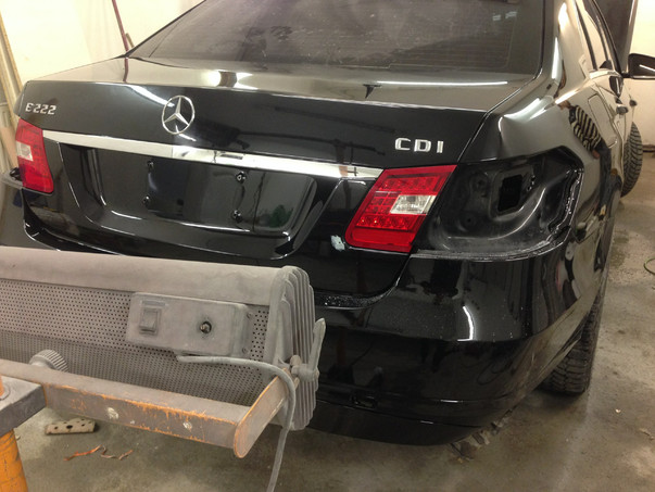 Кузовной ремонт Mercedes-Benz E-Class 2016 – 33