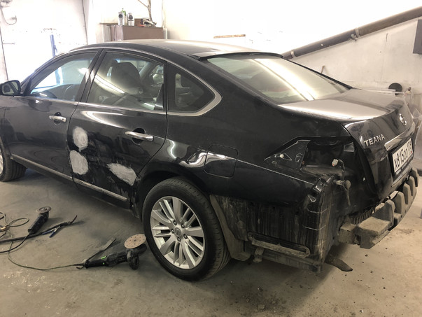 Кузовной ремонт Nissan Teana 2018 – 10