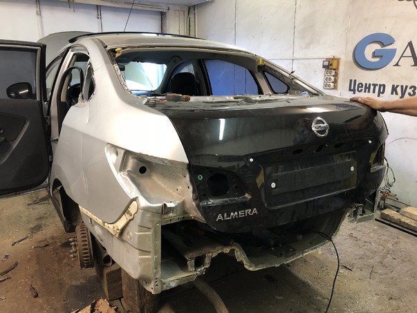 Кузовной ремонт Nissan Almera 2017 – 13