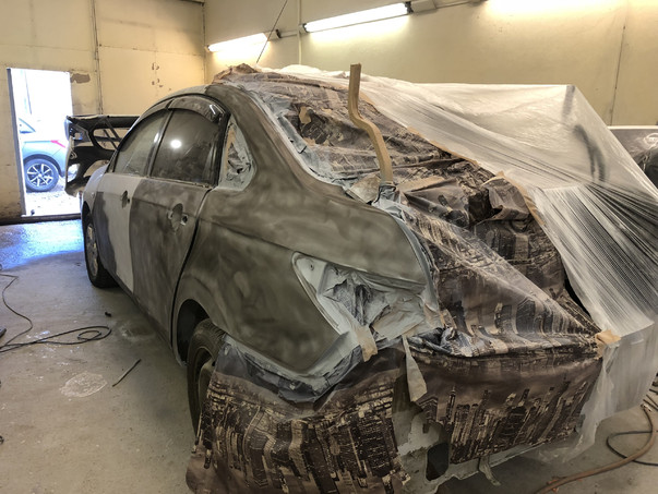 Кузовной ремонт Nissan Almera 2017 – 21