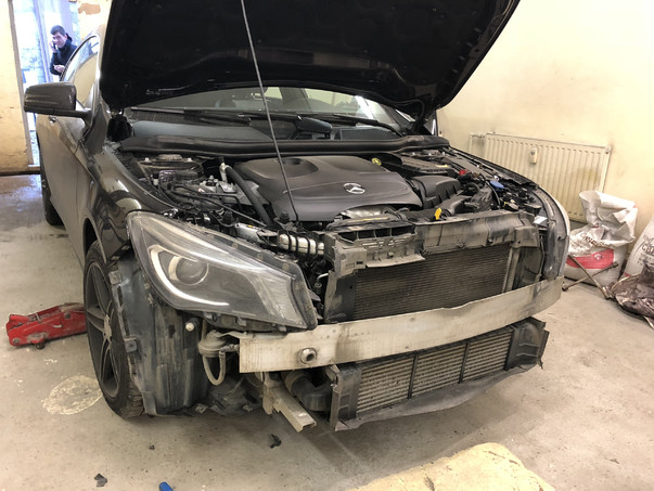 Кузовной ремонт Mercedes-Benz CLA-klasse C117 – 03