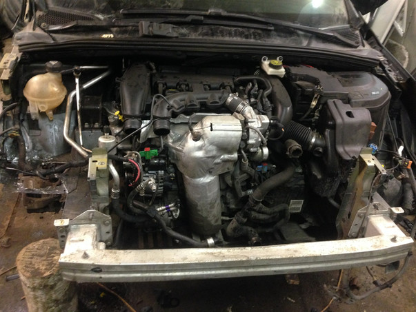 Кузовной ремонт Citroen C4 2013 – 15