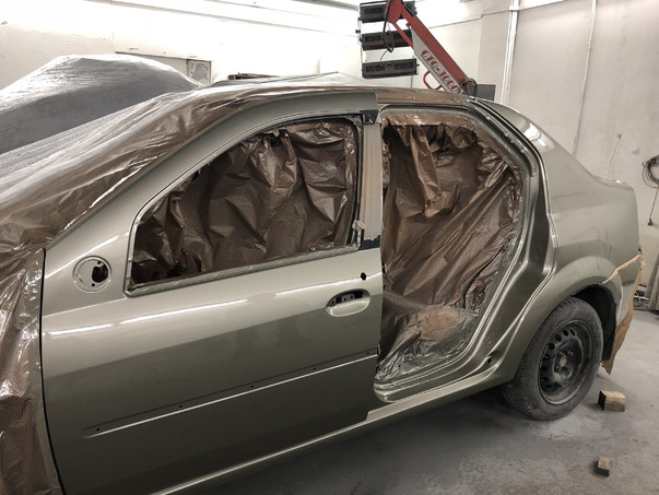 Кузовной ремонт Renault Logan II 2014 – 23