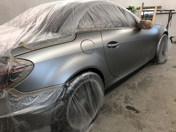 Кузовной ремонт Mercedes-Benz SLK-Class 200 – 07