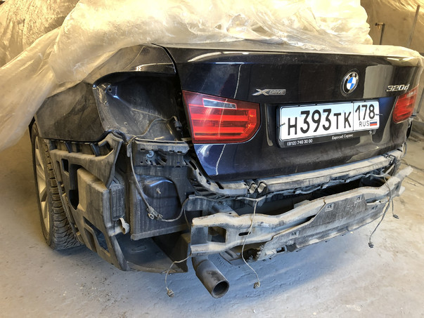Кузовной ремонт BMW 320i (F30) – 06