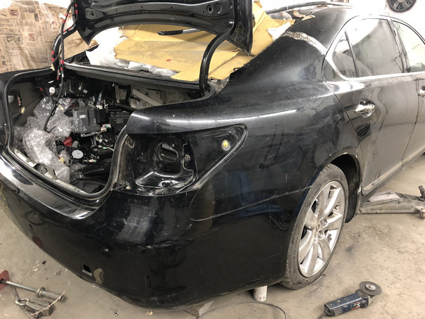 Кузовной ремонт Lexus LS 600h – 25