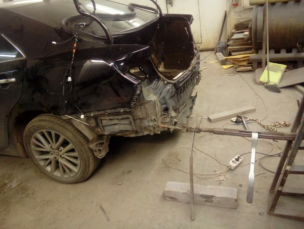 Кузовной ремонт Toyota Camry XV70 – 18