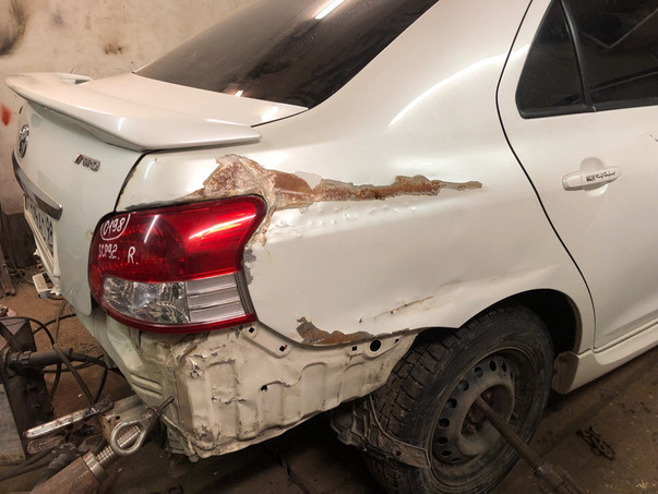 Кузовной ремонт Toyota Belta – 03