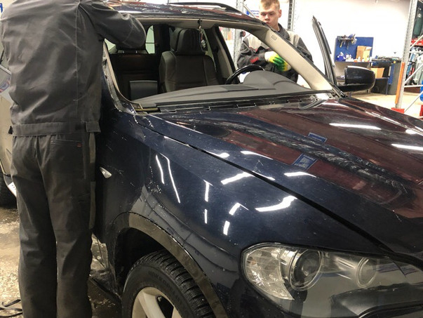 Кузовной ремонт BMW X5 (E70) 35i – 61