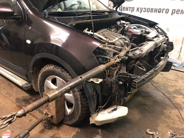 Кузовной ремонт Nissan Qashqai 2019 – 04