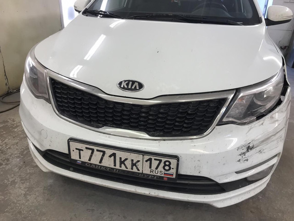 Кузовной ремонт Kia Rio 2019 1.6 – 01