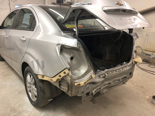 Кузовной ремонт Chevrolet Aveo T300 1.6 – 04