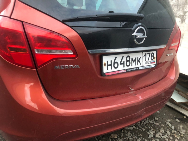 Кузовной ремонт Opel Meriva – 01