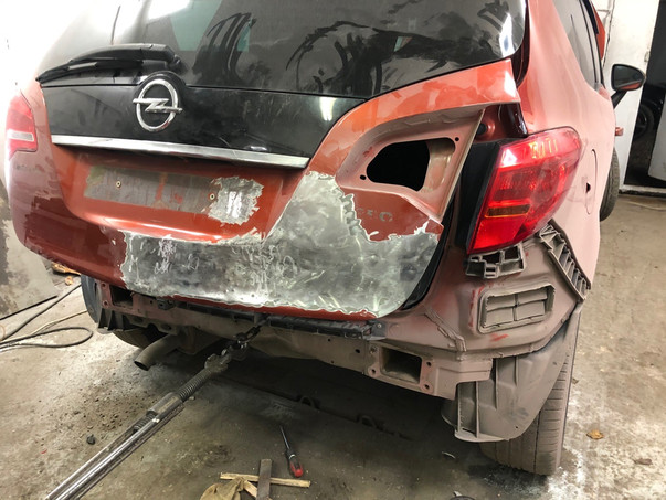 Кузовной ремонт Opel Meriva – 09