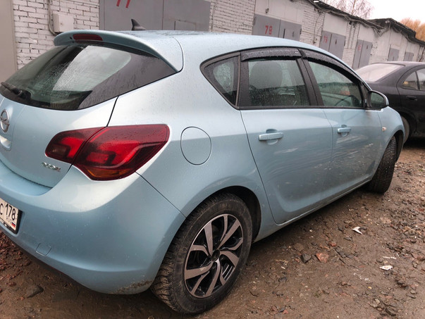 Кузовной ремонт Opel Astra 2012 – 02