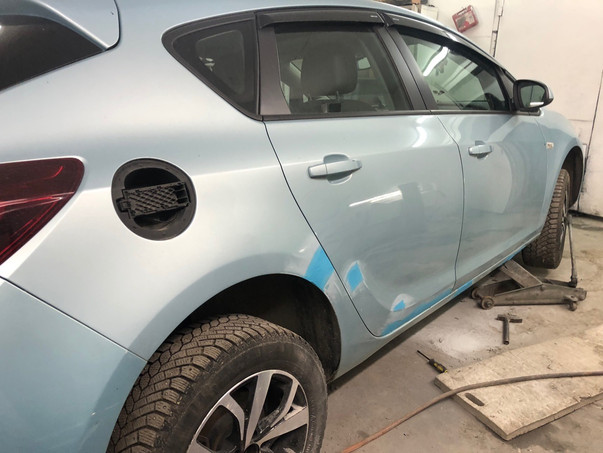 Кузовной ремонт Opel Astra 2012 – 05