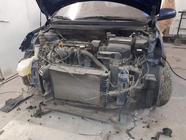 Кузовной ремонт Kia Rio 2019 1.4 – 12