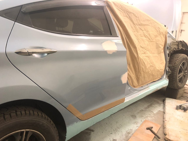 Кузовной ремонт Hyundai Elantra 2019 – 11