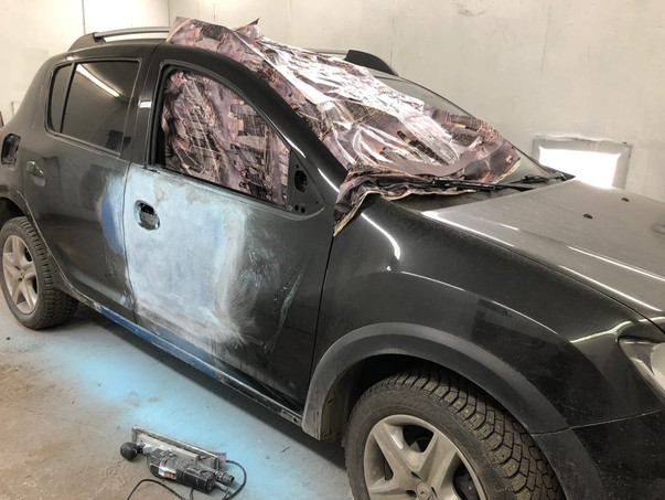 Кузовной ремонт Renault Sandero 2020 – 09