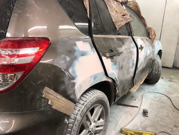 Кузовной ремонт Toyota RAV4 2014 – 18