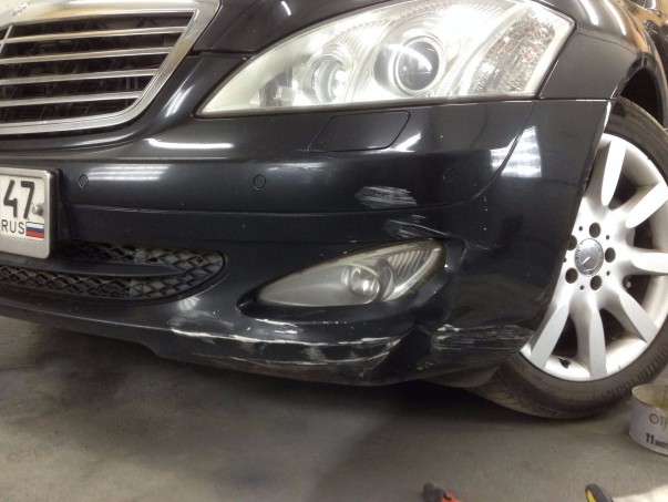 Кузовной ремонт Mercedes-Benz S-Class (W221) – 01