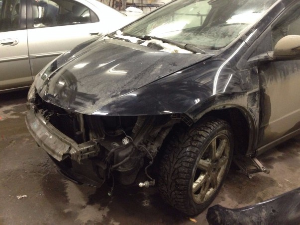 Кузовной ремонт Honda Civic 5D 2012 – 03