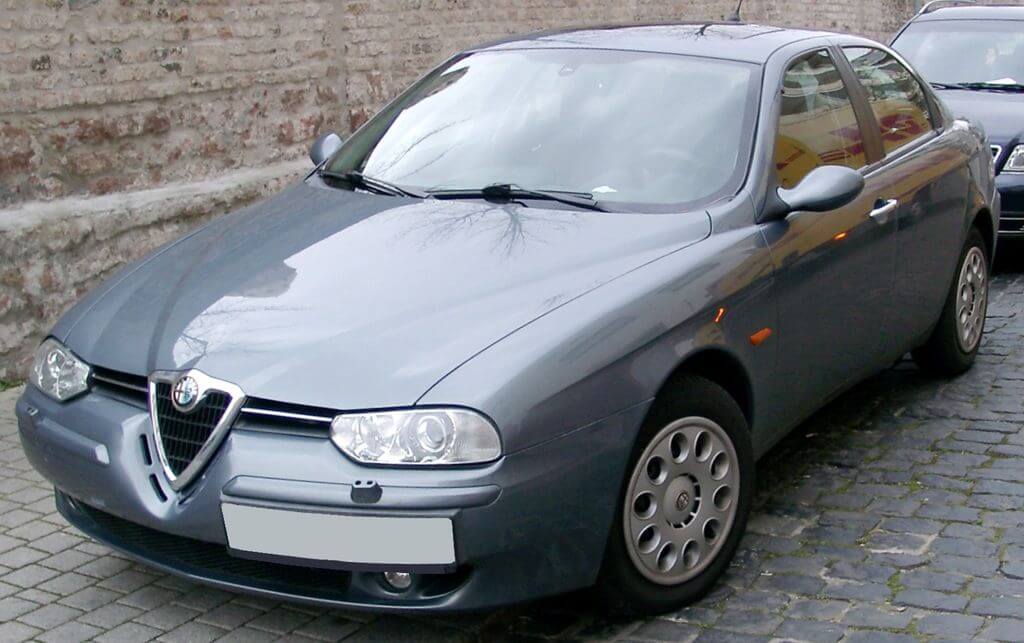 Ремонт бамперов Alfa Romeo 156