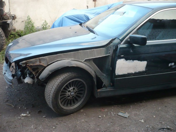 Кузовной ремонт BMW E39 525i – 01
