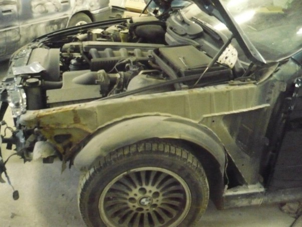 Кузовной ремонт BMW E39 525i – 03