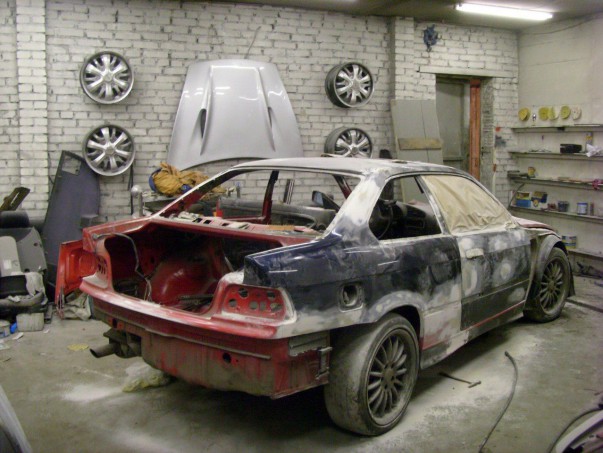 Кузовной ремонт BMW 3 series E36 Coupe – 43