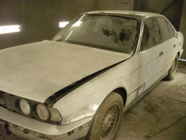 Кузовной ремонт BMW 5 series E34 535i – 01