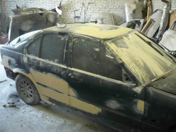 Кузовной ремонт BMW 3 Series E36 320 – 09