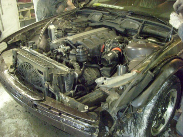 Кузовной ремонт BMW 7 Series E38 750 – 08