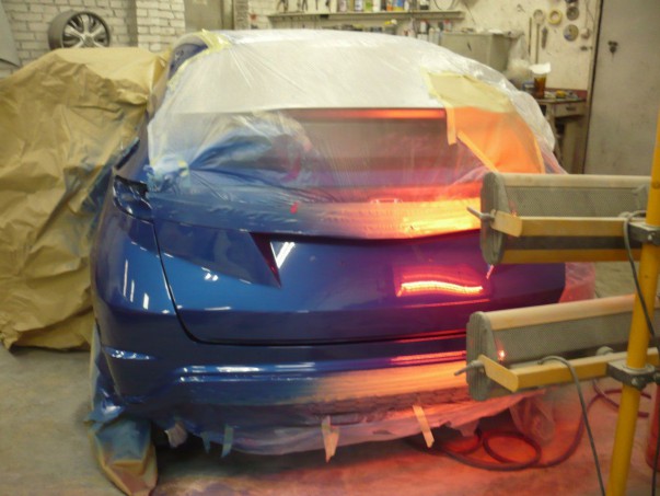 Кузовной ремонт Honda Civic 5D 2010 – 04