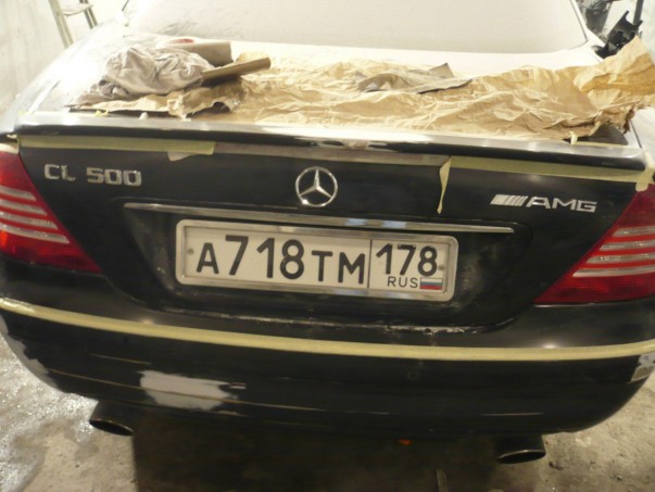Кузовной ремонт Mercedes-Benz SL-Class 500 – 08
