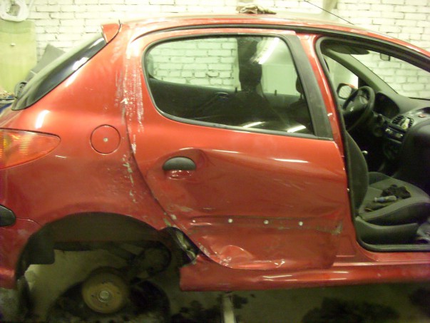 Кузовной ремонт Peugeot 206 – 01