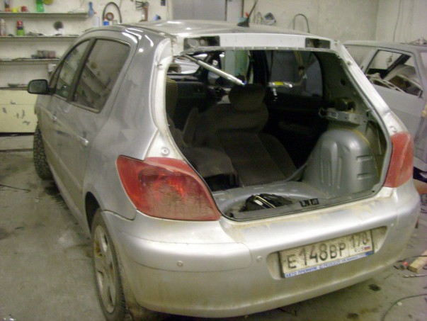 Кузовной ремонт Peugeot 307 2.0 – 01