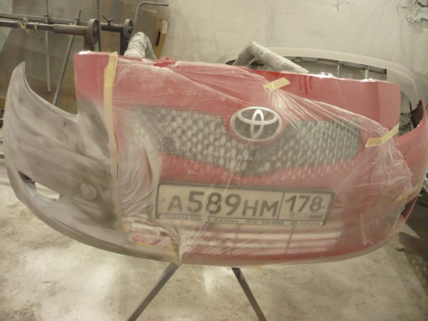 Кузовной ремонт Toyota Yaris 2007 – 10